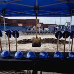 The groundbreaking scene. (Jason Wheeler/Flagler Schools)